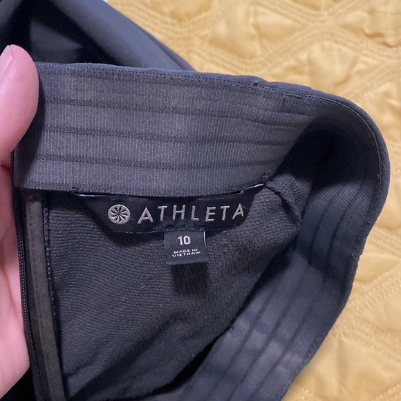 Athleta wander slim ankle pant size 10 olive green - Picture 7 of 11